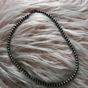 20 inch 6mm Navajo pearl necklace